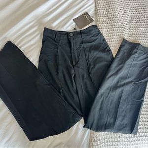 NWT ASOS STRAIGHT LEG TROUSERS